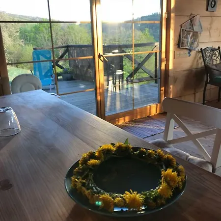 Dom Kawa Na Kotarzu Ferienhaus Brenna